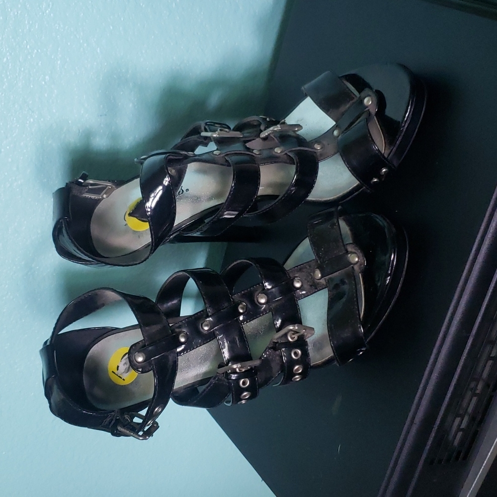 Strappy stilettos